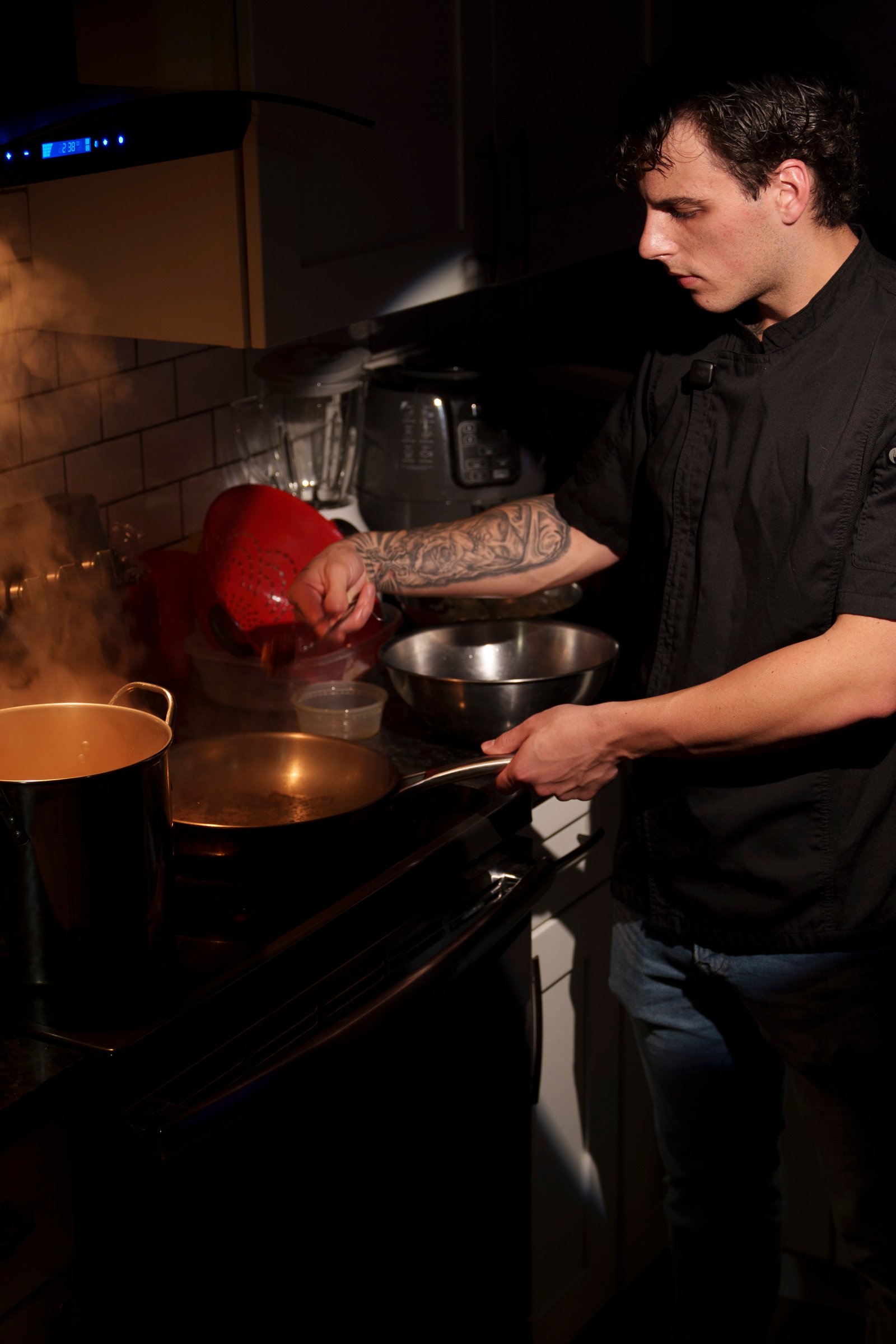 Plated dishes